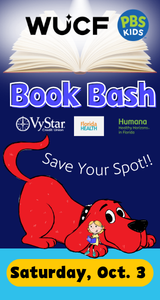 Don't miss WUCF's Book Bash and Book Drive!